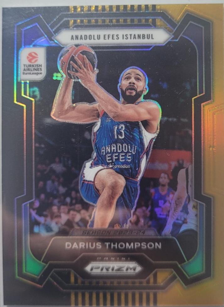 Darius Thompson [Black Gold] #9