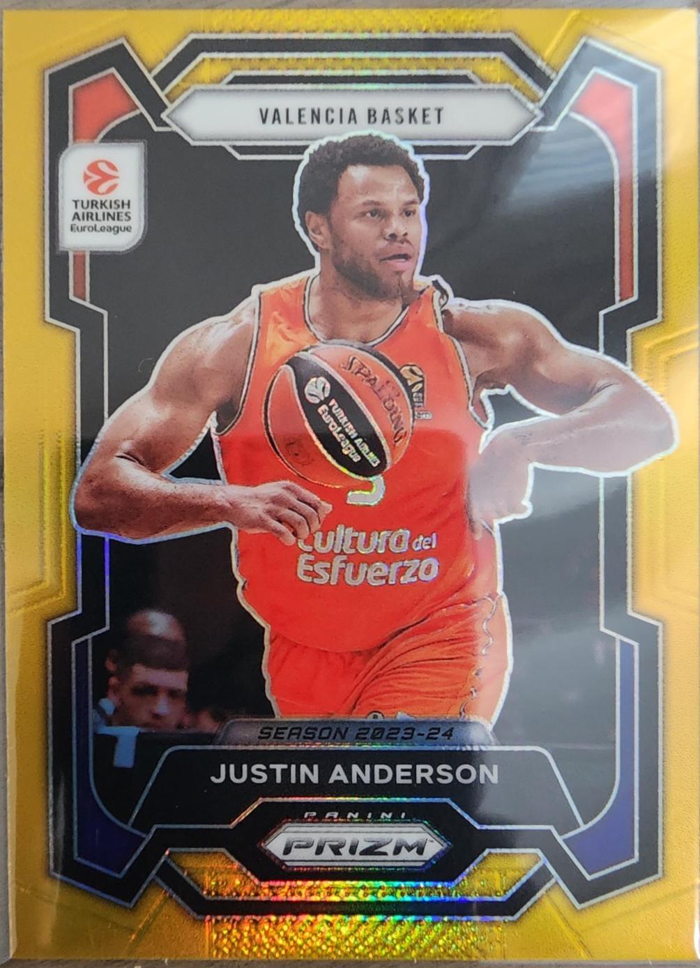 Justin Anderson [Gold] #56