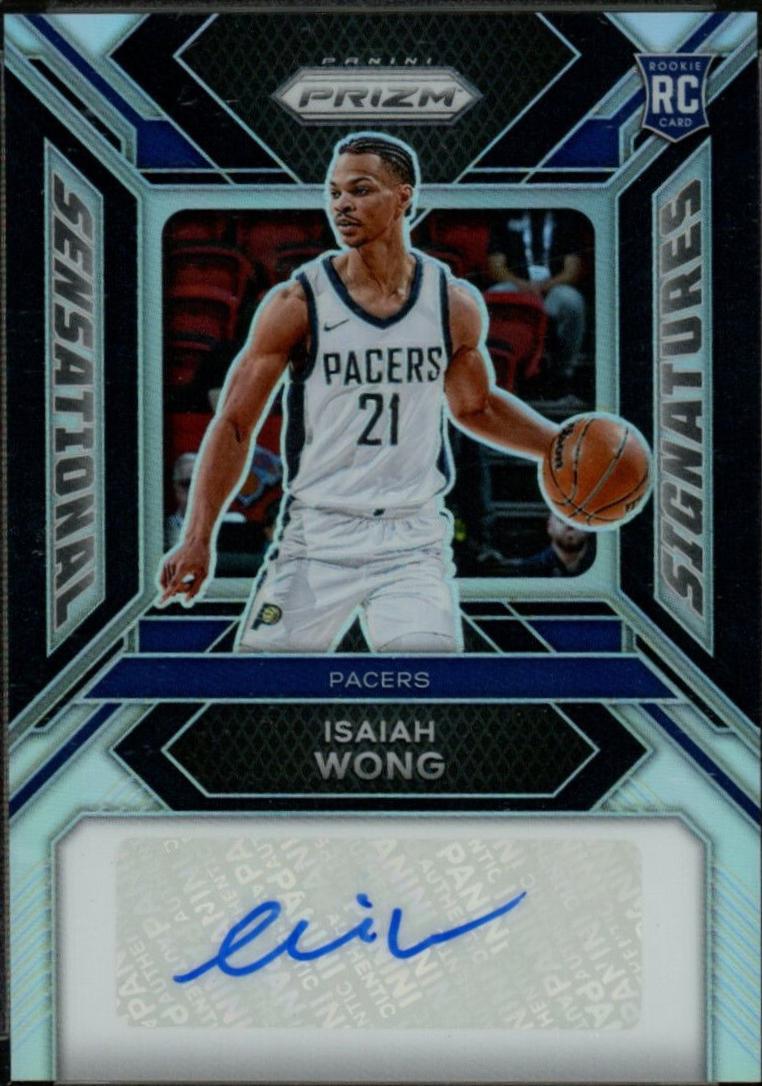Isaiah Wong [Black Prizm] #33