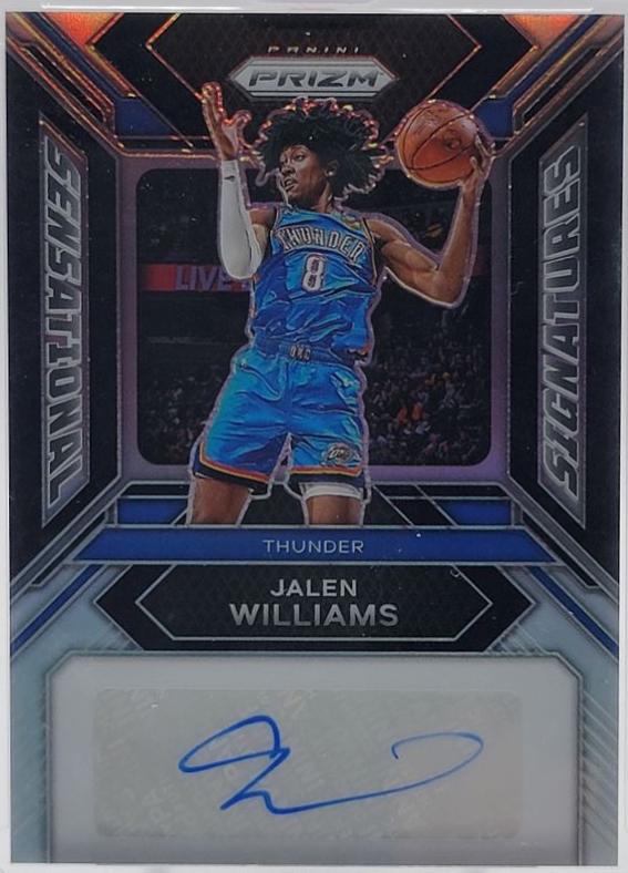 Jalen Williams [Black Prizm] #29