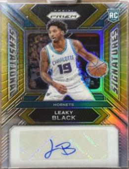 Leaky Black [Gold Prizm] #12