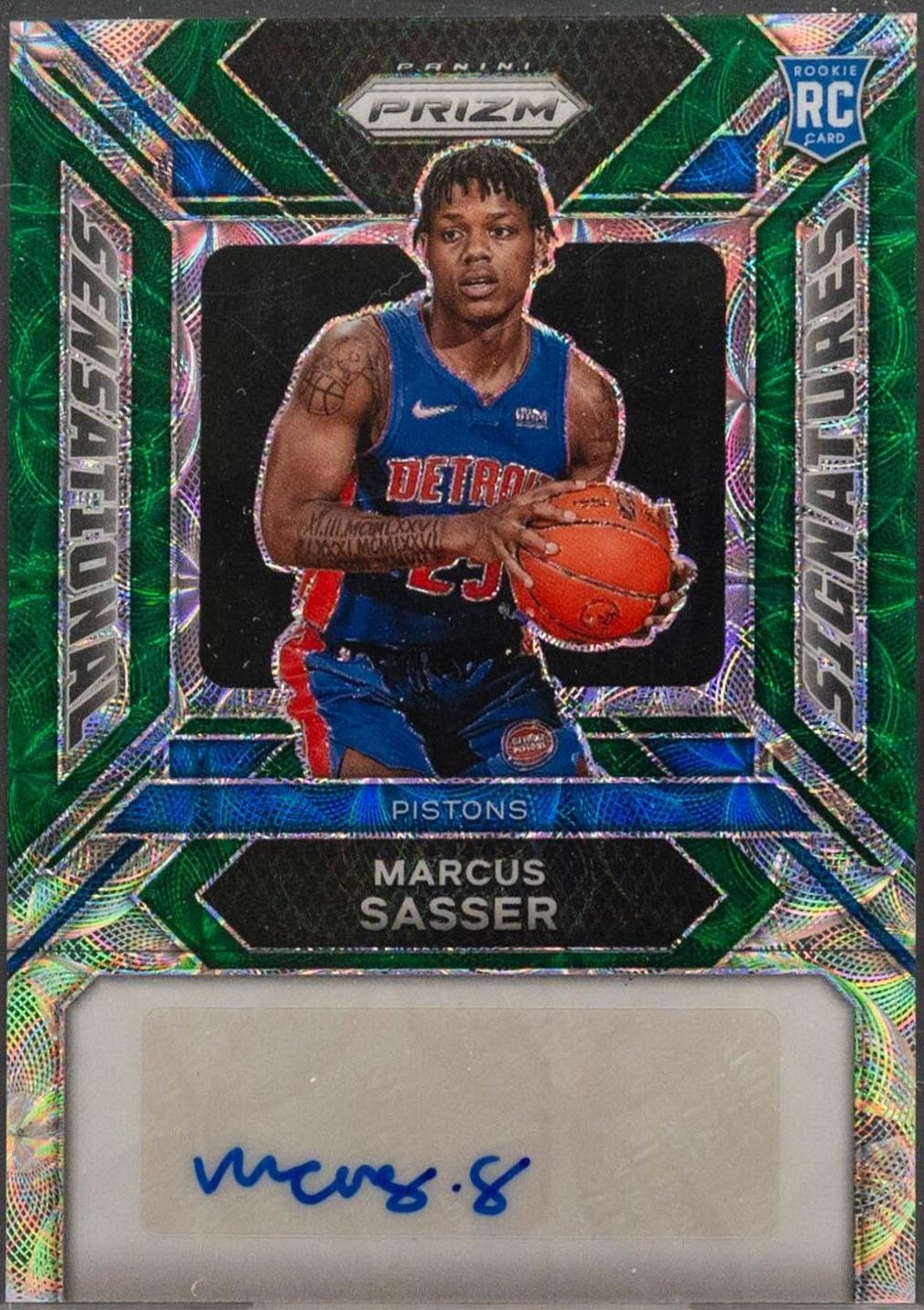 Marcus Sasser [Green Choice Prizm] #21