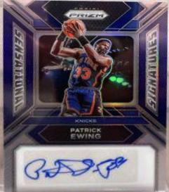 Patrick Ewing [Blue Prizm] #58