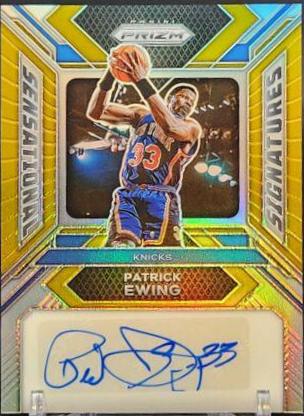 Patrick Ewing [Gold Prizm] #58