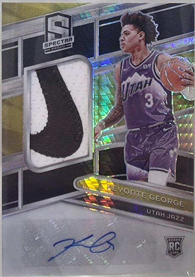 Keyonte George [Black International Jersey Autograph] #201