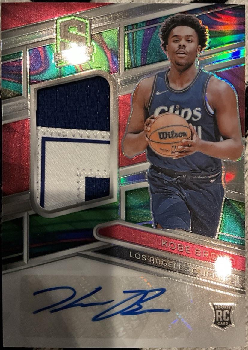 Kobe Brown [Marble Jersey Autograph] #224