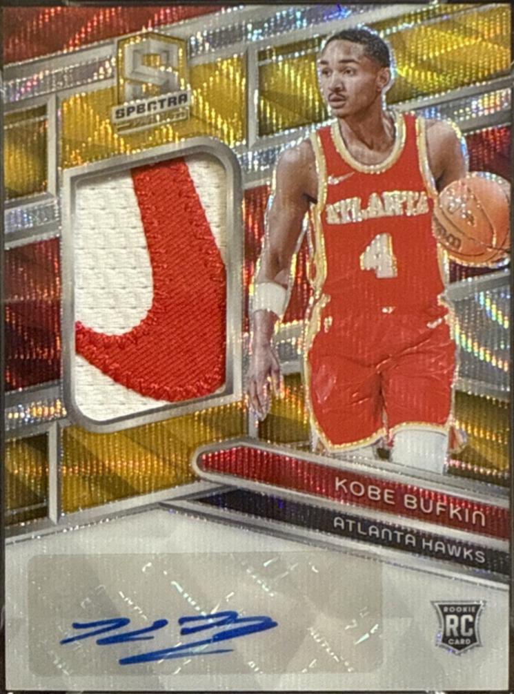 Kobe Bufkin [Gold International Jersey Autograph] #217