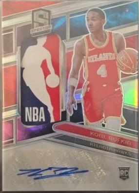 Kobe Bufkin [Nebula Logoman Jersey Autograph] #217