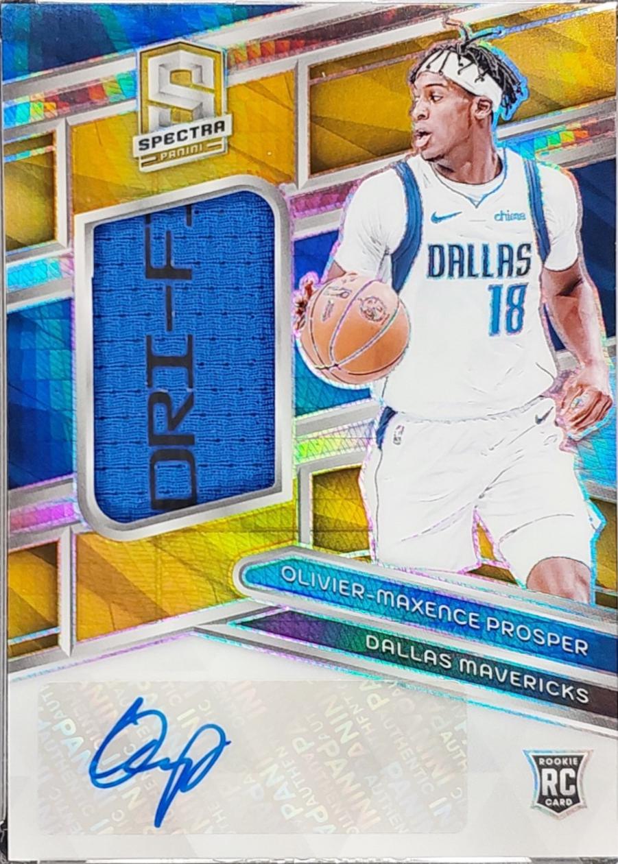 Olivier-Maxence Prosper [Gold Wave FOTL Jersey Autograph] #212