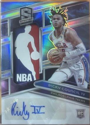 Ricky Council IV [Black International Jersey Autograph] #208