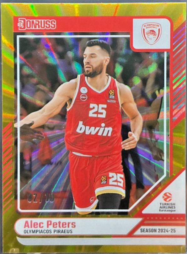 Alec Peters [Gold Optic] #132