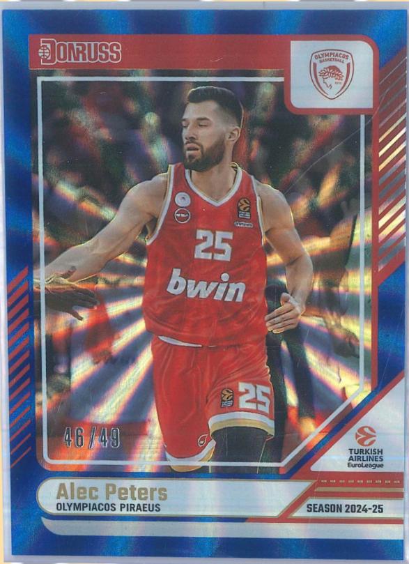 Alec Peters [Holo Blue Laser] #132