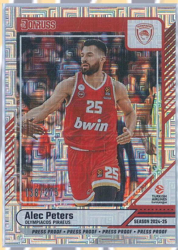 Alec Peters [Purple Press Proof] #132