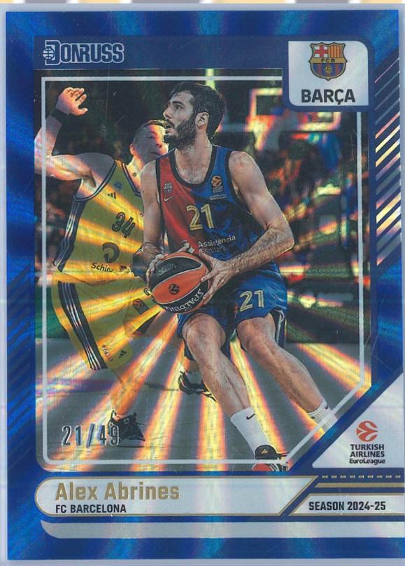 Alex Abrines [Holo Blue Laser] #153