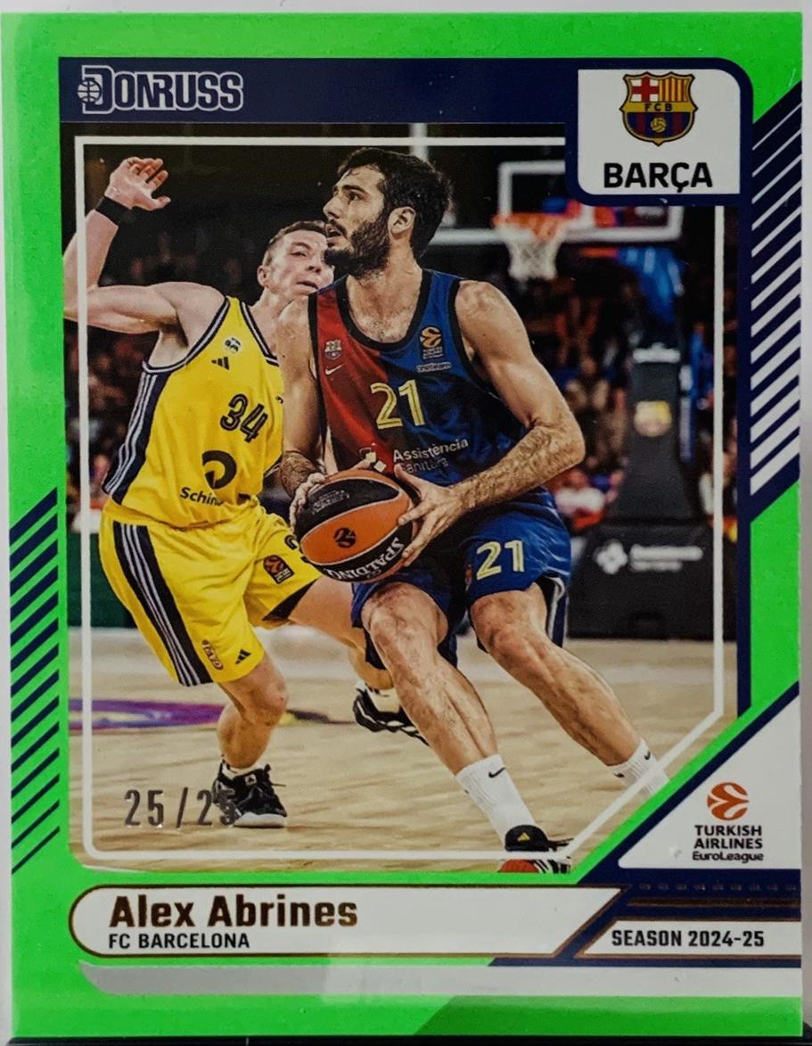 Alex Abrines [Neon Green Flood] #153