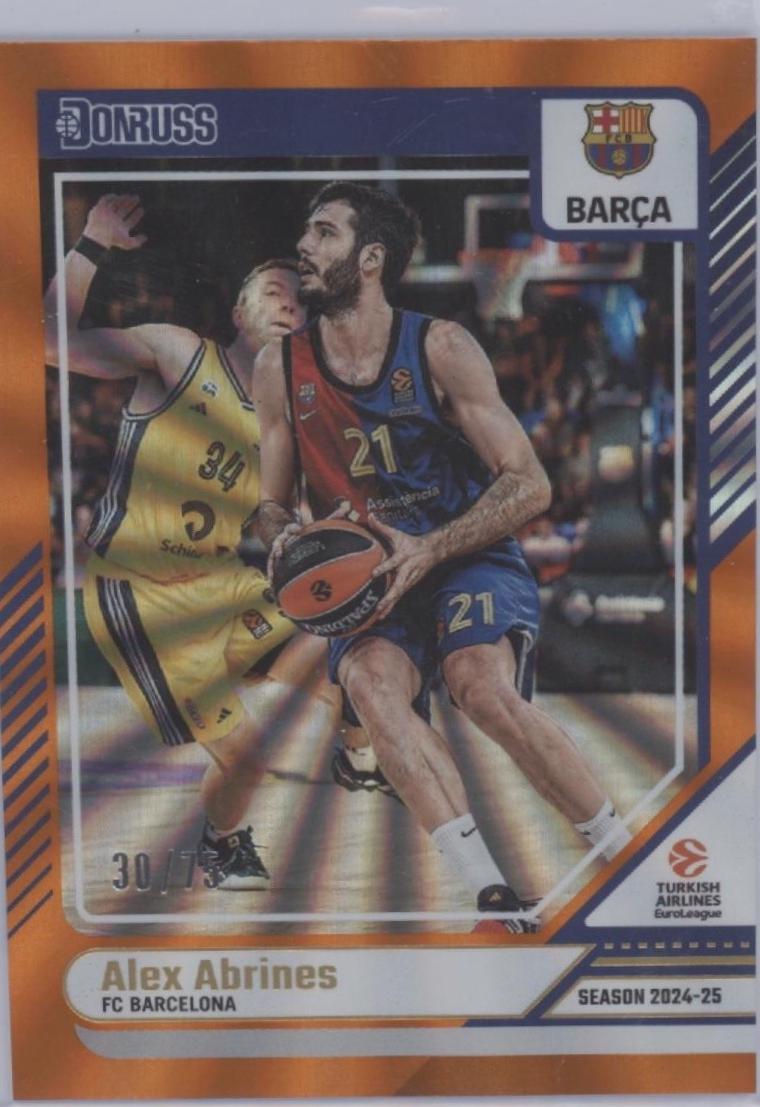 Alex Abrines [Orange Laser] #153