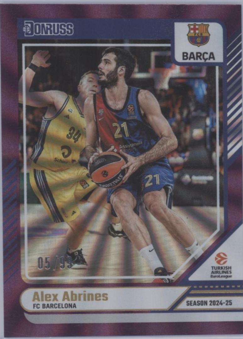 Alex Abrines [Purple Laser] #153