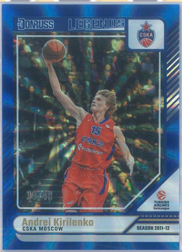 Andrei Kirilenko [Holo Blue Laser] #190