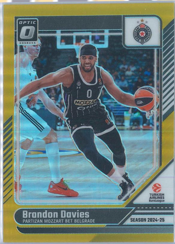Brandon Davies [Gold Optic] #47