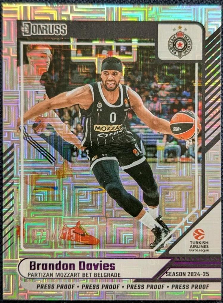 Brandon Davies [Purple Press Proof] #47
