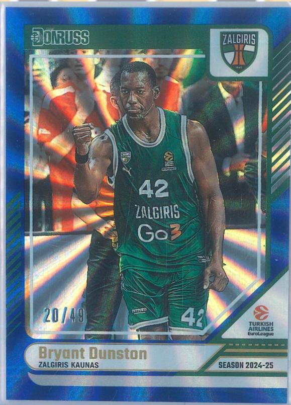 Bryant Dunston [Holo Blue Laser] #134