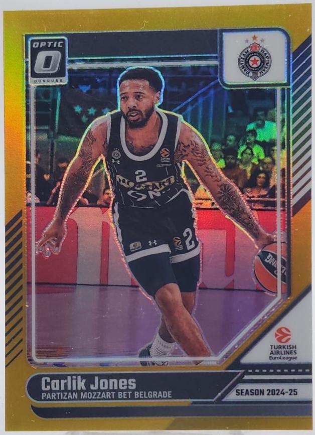 Carlik Jones [Gold Optic] #69