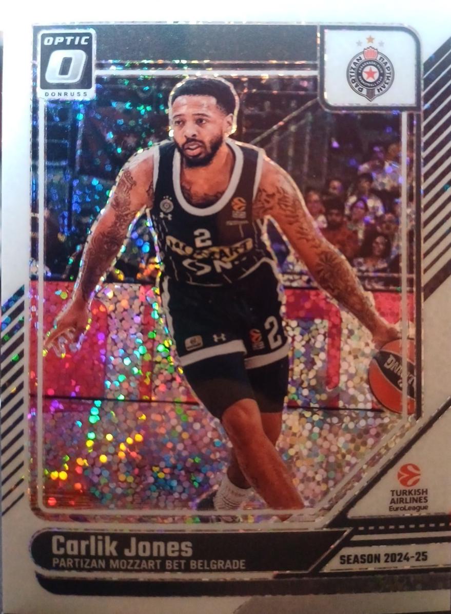 Carlik Jones [White Sparkle Optic] #69