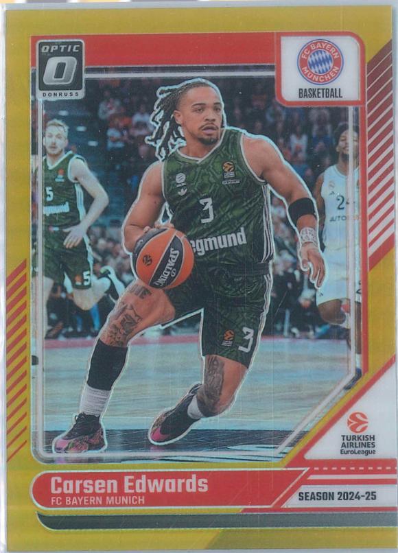 Carsen Edwards [Gold Optic] #30