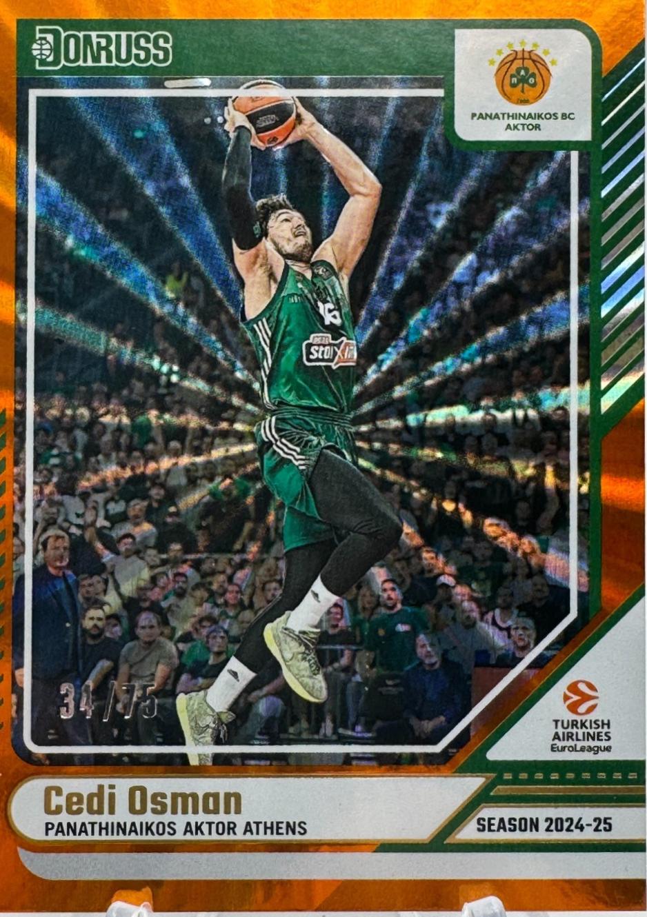 Cedi Osman [Orange Laser] #31