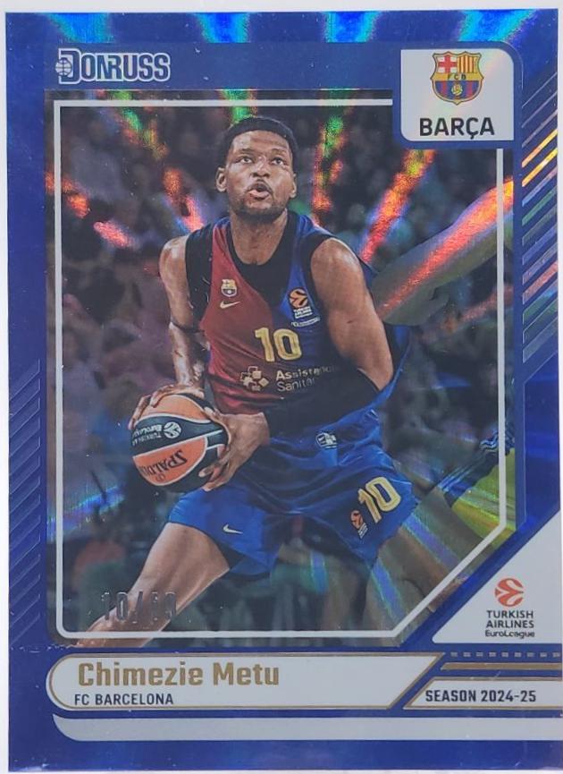 Chimezie Metu [Holo Blue Laser] #1