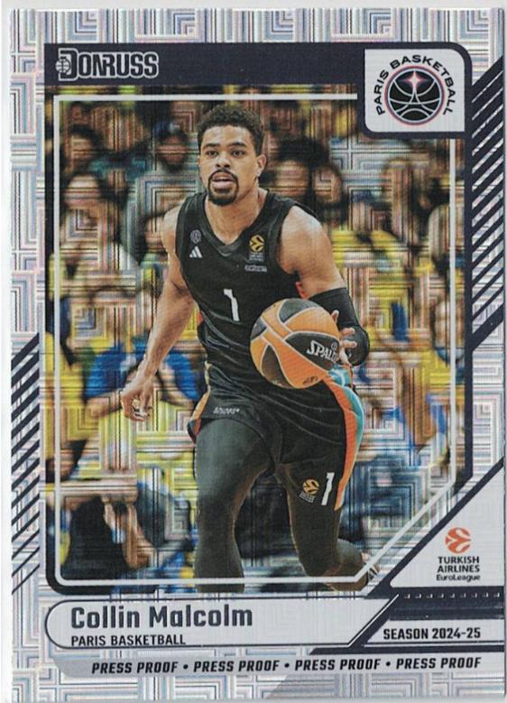 Collin Malcolm [Silver Press Proof] #100