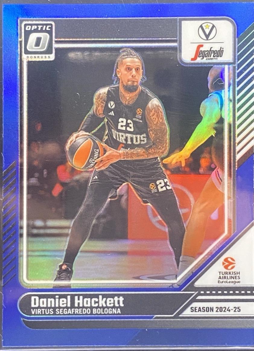 Daniel Hackett [Holo Blue Laser] #155