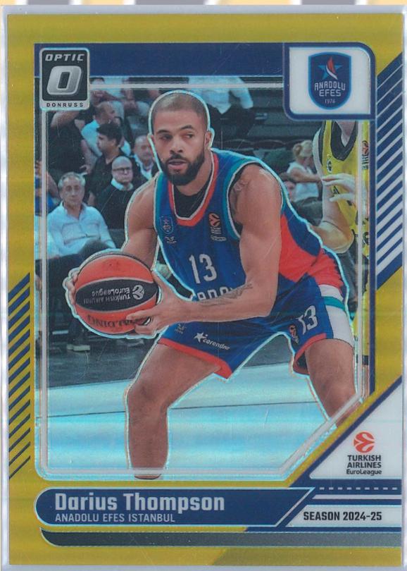 Darius Thompson [Gold Optic] #62