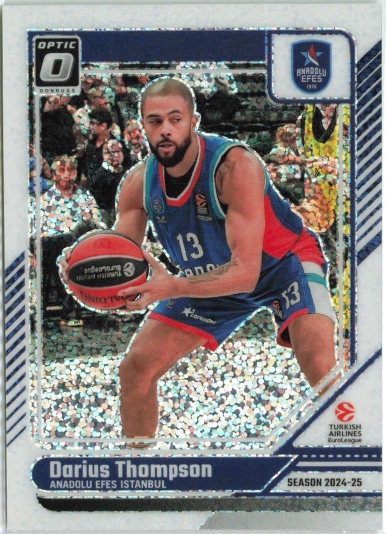 Darius Thompson [White Sparkle Optic] #62
