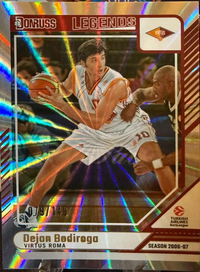Dejan Bodiroga [Holo Blue Laser] #179