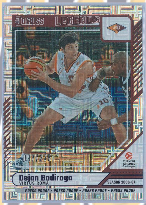 Dejan Bodiroga [Purple Press Proof] #179