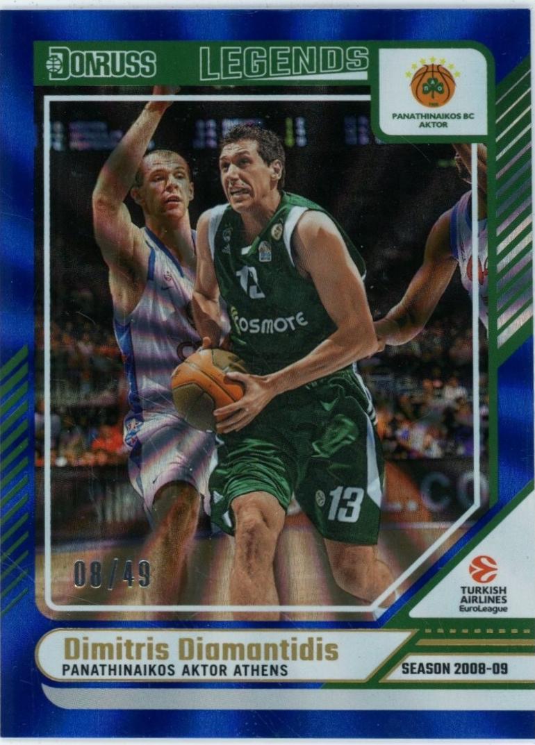 Dimitris Diamantidis [Holo Blue Laser] #171