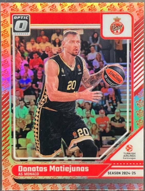 Donatas Motiejunas [25th Anniversary Optic] #130