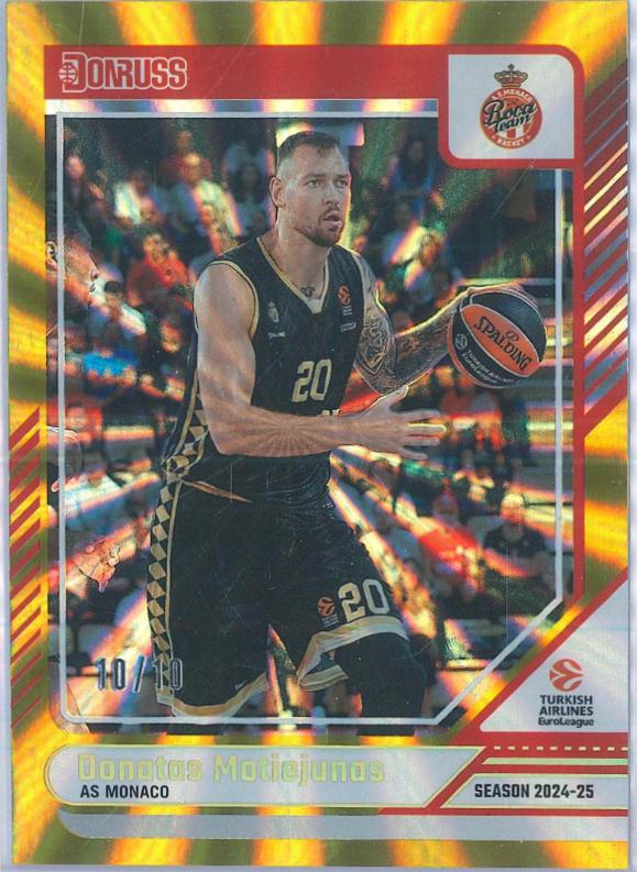 Donatas Motiejunas [Gold Optic] #130