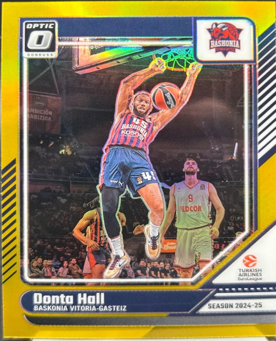 Donta Hall [Gold Optic] #73