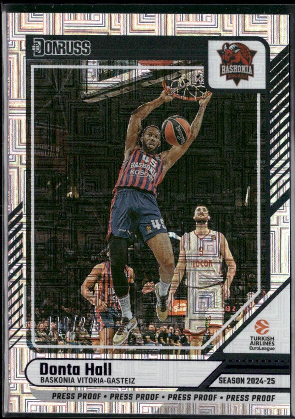 Donta Hall [Purple Press Proof] #73