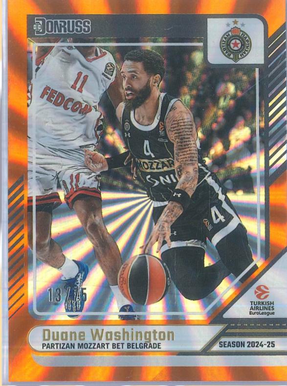 Duane Washington [Orange Laser] #19