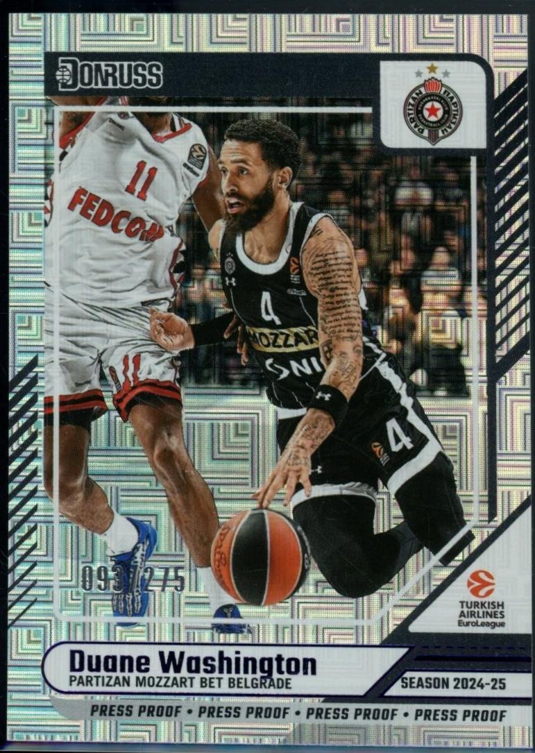 Duane Washington [Purple Press Proof] #19