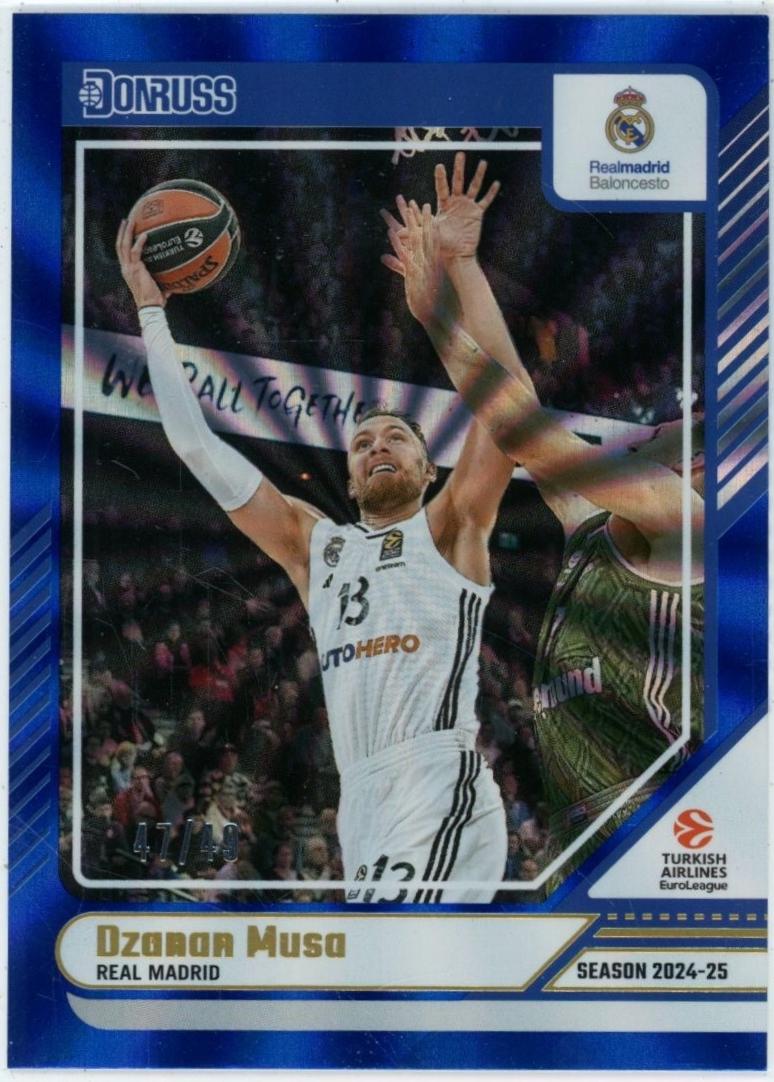 Dzanan Musa [Holo Blue Laser] #58