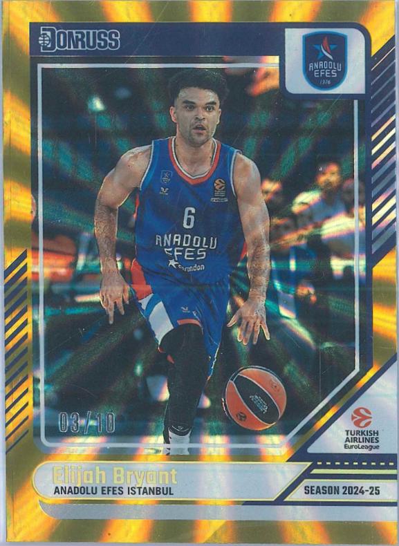 Elijah Bryant [Gold Optic] #116