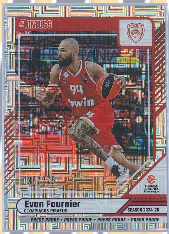 Evan Fournier [Purple Press Proof] #150