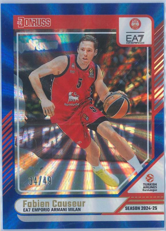 Fabien Causeur [Holo Blue Laser] #76