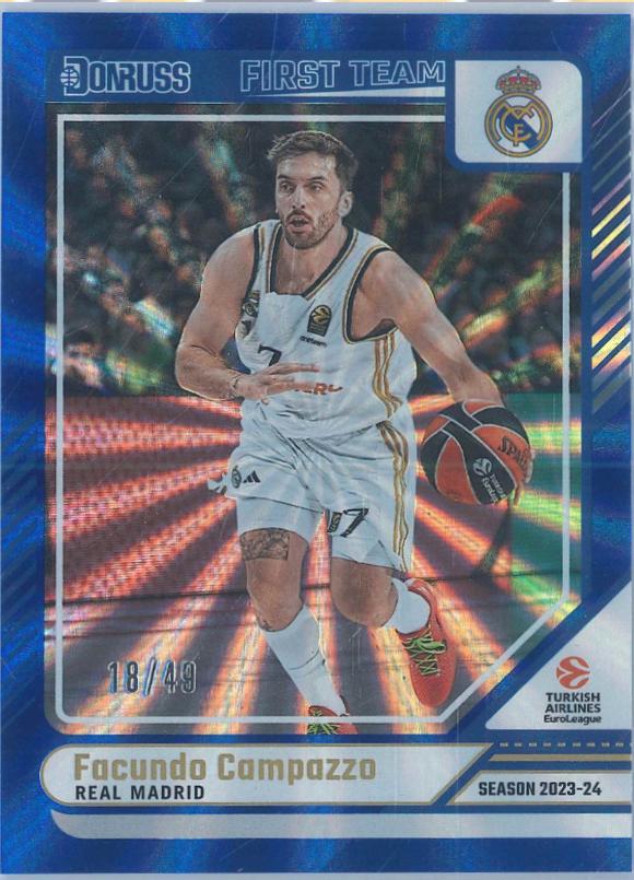 Facundo Campazzo [Holo Blue Laser] #197