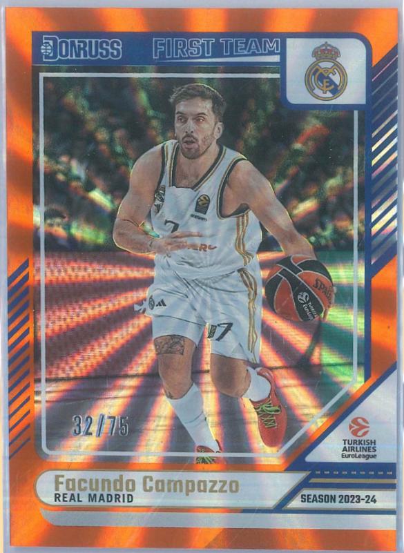 Facundo Campazzo [Orange Laser] #197