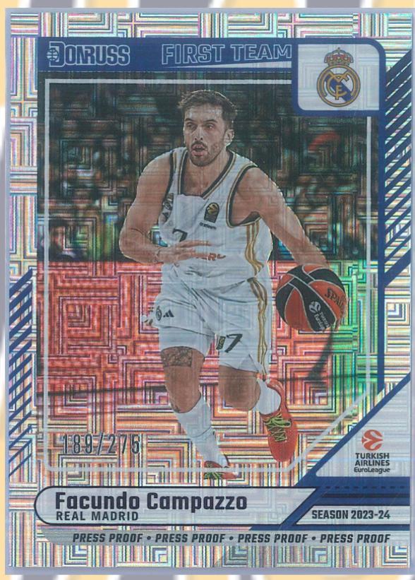Facundo Campazzo [Purple Press Proof] #197